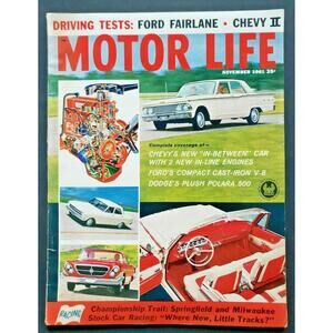 1961 Motor Life Nov Chevy II Dodge Polara Fairlane Chrysler 300 Rambler M575